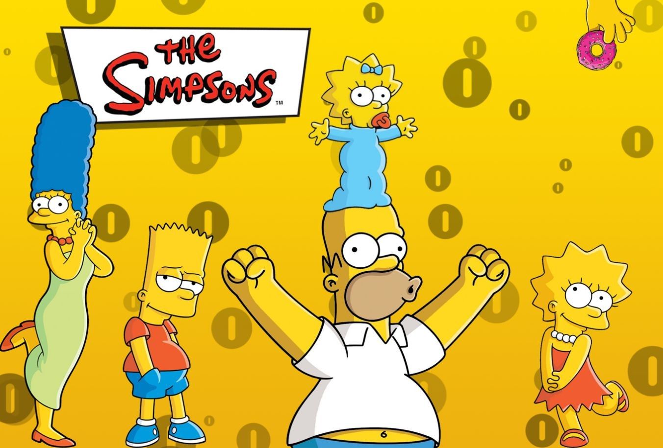 1352x915 The Simpsons, Marge Simpson, Bart Simpson, Maggie Simpson, Homer