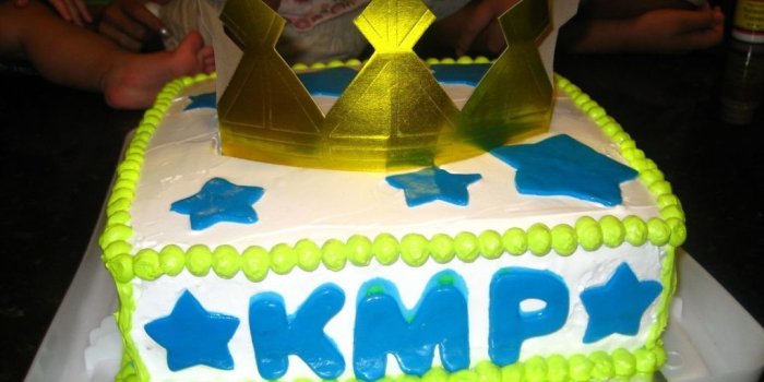 1024x768 Prince 1St Birthday Cake - CakeCentral.com