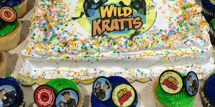1084x1416 Wild Kratts Aviva Birthday Cake Invitations Envelopes Printable