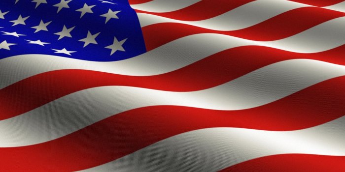 1600x900 Waving American Flag Backgrounds Image 4th July