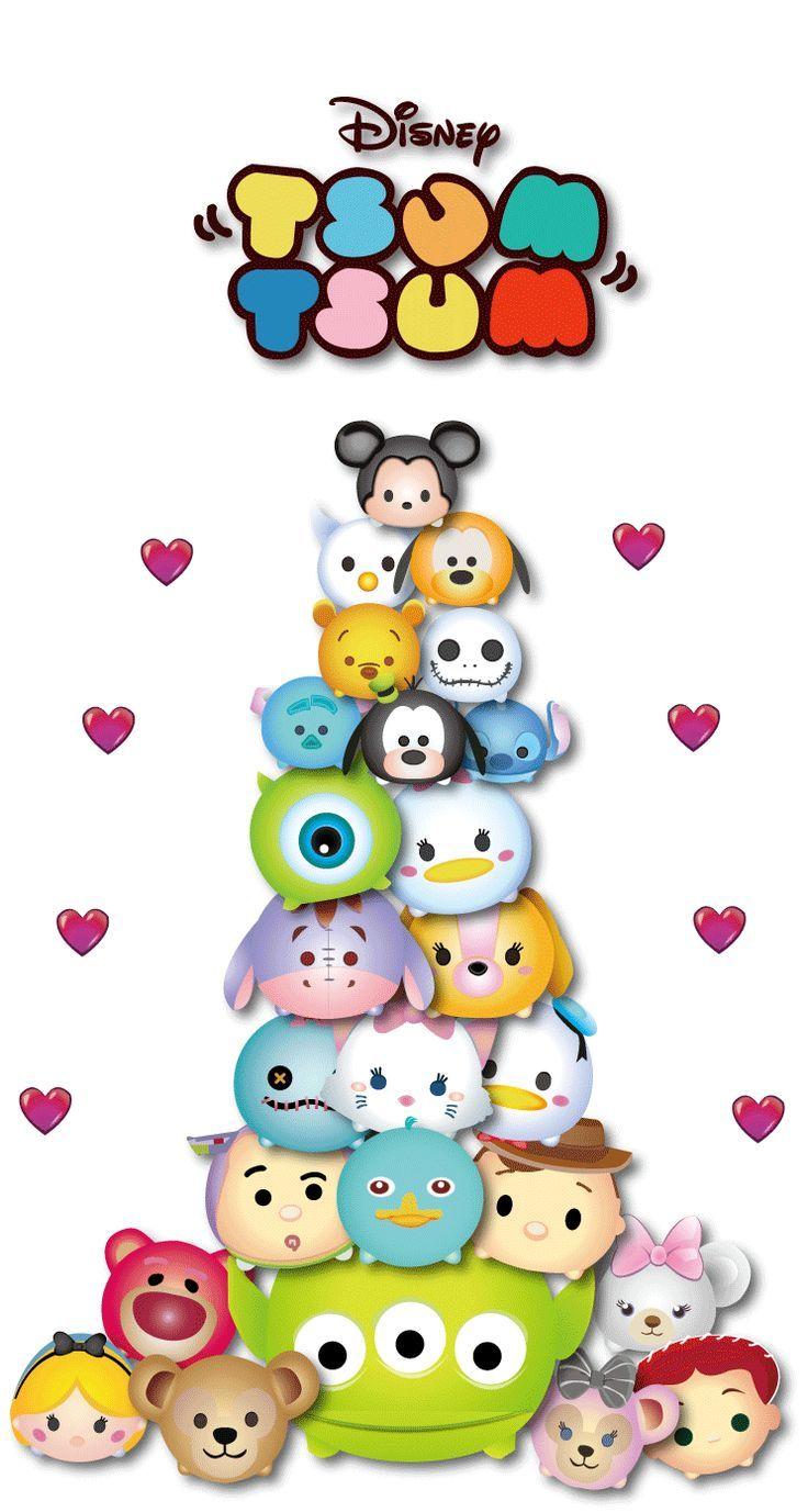 736x1377 Tsum Tsum Wallpapers