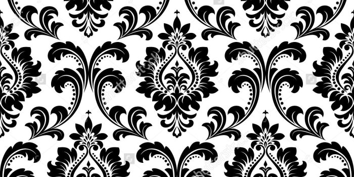 1323x1600 8 Best Images of Black And White Floral Wallpaper - Border Corner