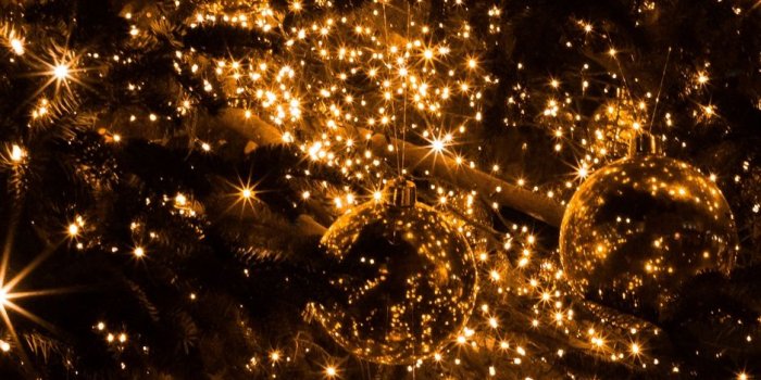 938x1668 Download wallpaper 938x1668 christmas toys, glitter, golden, dark