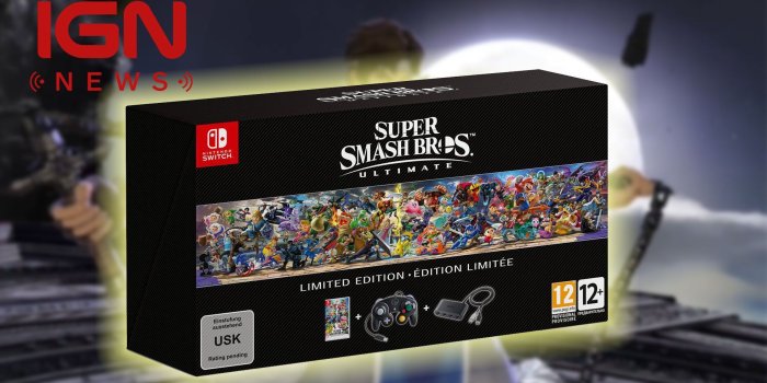 1920x1080 Super Smash Bros Ultimate Limited Edition Comes with GameCube