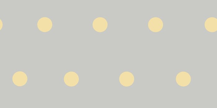 1280x1280 Contemporary Christel Kenley Polka Dots Grey-Yellow Wallpaper CHR11714