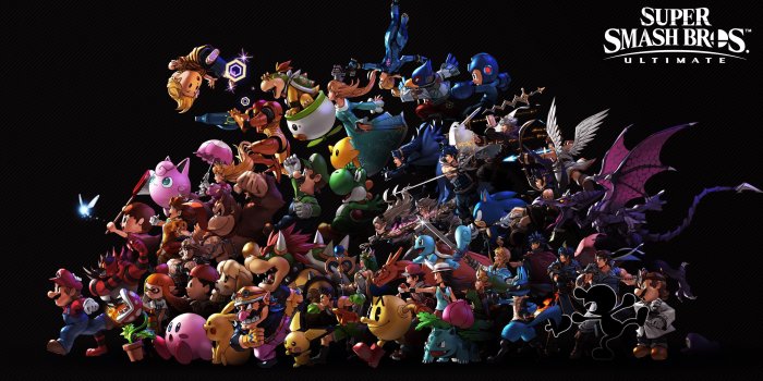 3411x1757 Super Smash Bros. Ultimate (https://www.deviantart.com/nin-mario64/…