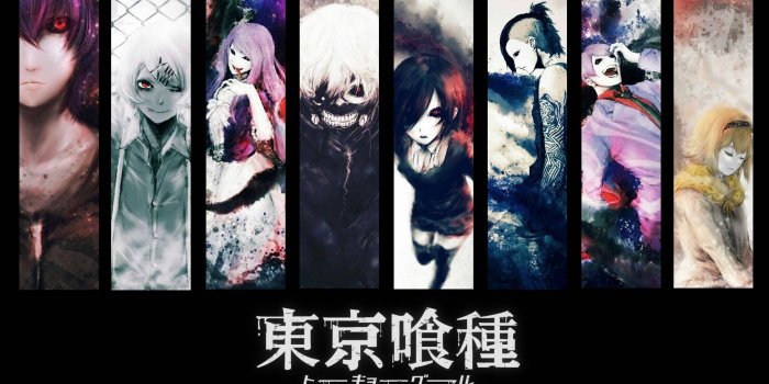 4422x2728 Tokyo Ghoul, Kamishiro Rize, Kaneki Ken, Kirishima Touka, Kirishima