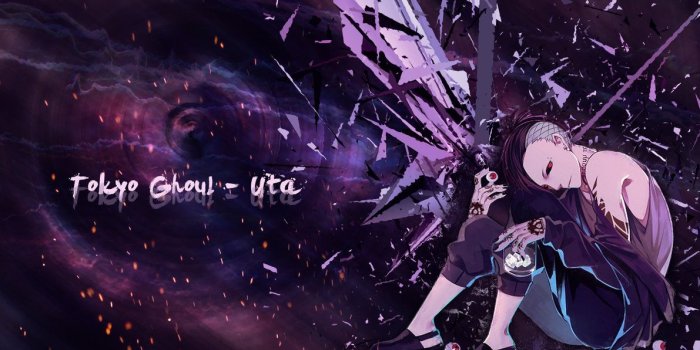 1191x670 Tokyo Ghoul (Uta) Wallpaper by heavenat00h