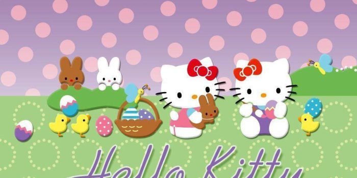 1024x768 Hello Kitty Easter Wallpapers | Hello Kitty Forever | Hello Kitty