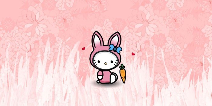 1600x1000 Hello Kitty Easter Wallpapers
