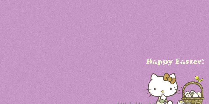 1920x1080 Hello Kitty Easter Wallpapers
