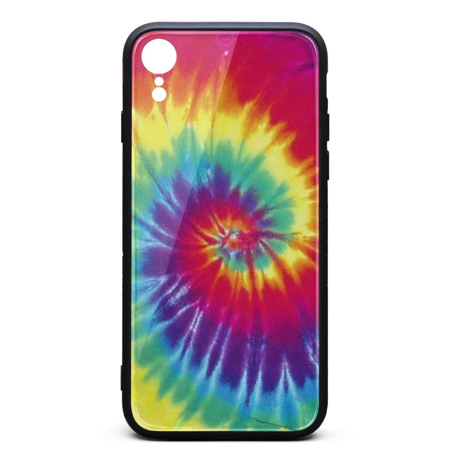 1500x1500 Amazon.com: I-Phone xr Case Protective Case Tie-Dye-Rainbow-Art