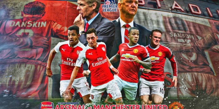 2560x1600 Arsenal FC Vs Man Utd 2015-16 Barclays Premier League wallpapers