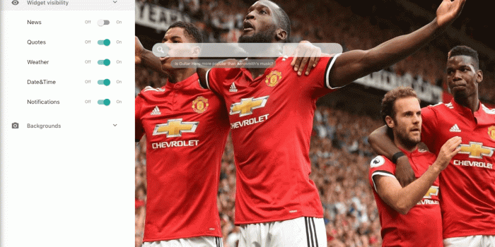 1280x800 Manchester United F.C. HD Wallpaper Theme - Lovely Tab