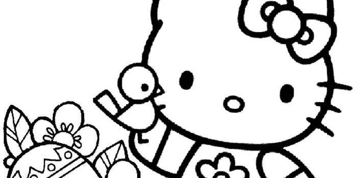 1495x1541 Happy Easter Coloring Pages Para Colorear Hello Kitty Halloween