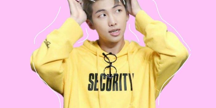 1024x1820 Wallpaper Lockscreen Namjoon flowers yellow pink cute...