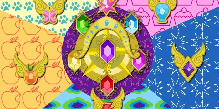 1920x1200 My Little Pony Friendship Is Magic Cutie Marks HD Background Image