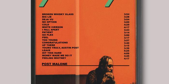 3926x4129 A3 High Quality Art Print // Post Malone Wall Art Poster // Stoney