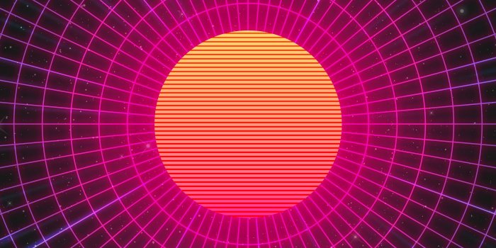 1400x2560 My first shot at a stylized mobile wallpaper [2560x1400] : outrun