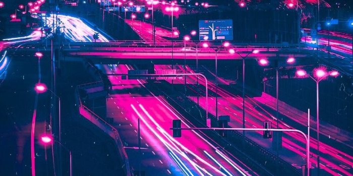 960x1280 Dystopianscty — vaporwave motorway | Desktop Inspo in 2019 | Neon