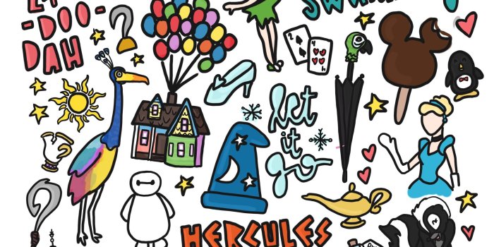 2480x3508 Disney doodles | Disney L❤️VE | Disney doodles, Disney collage