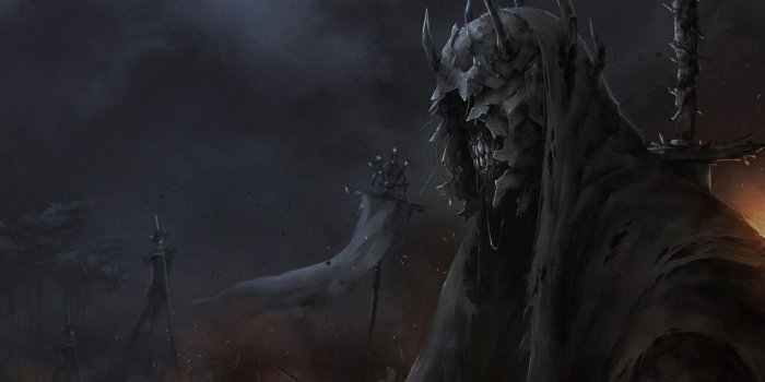 1332x850 Wallpaper Figure, The Lord Of The Rings, Art, Art, Ghost, The Lord