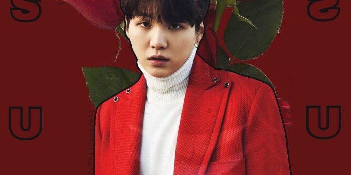 1440x2560 Suga - BTS - - - #minyoongi #suga #happybirthday #red #sugawallpaper