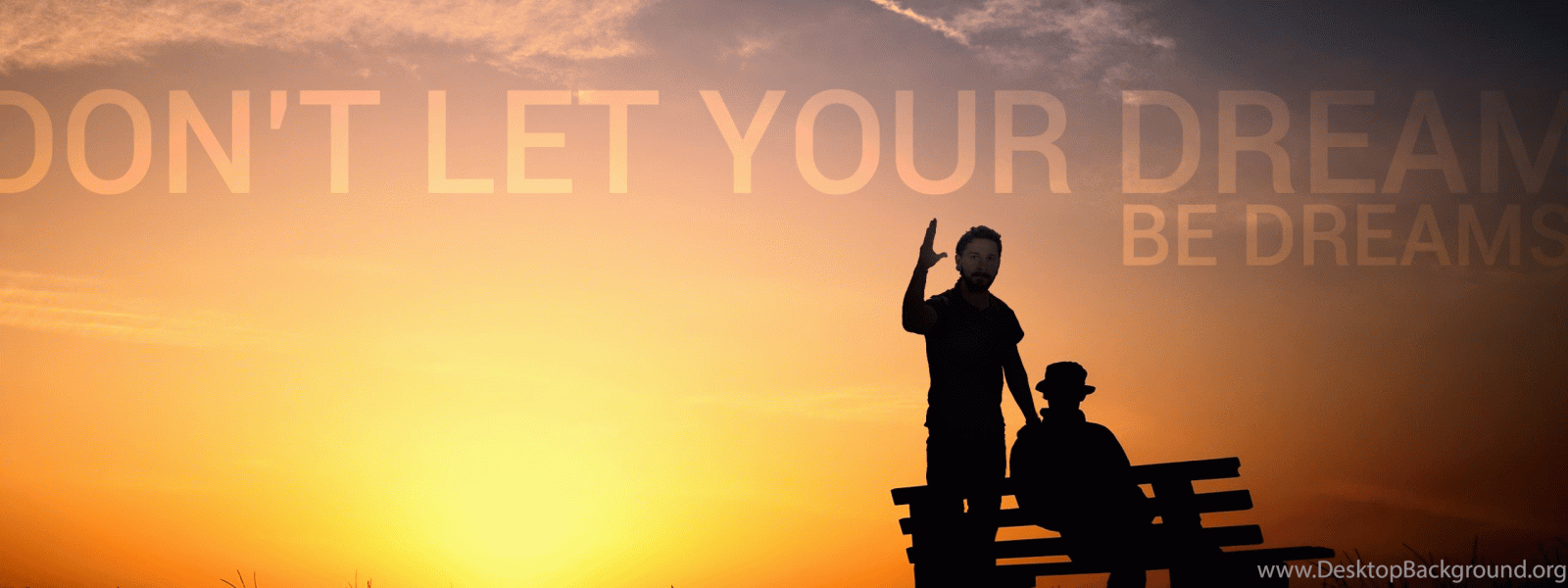 2560x960 Shitty Shia Labeouf Inspirational Wallpapers. JUST DO IT Desktop