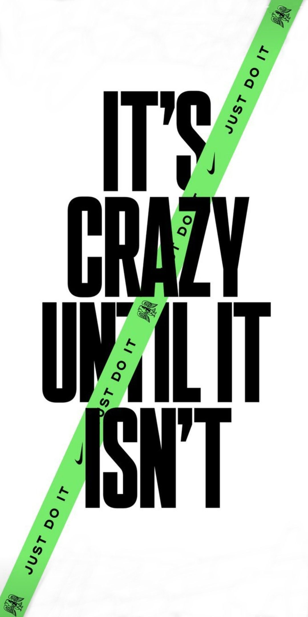 1080x2160 Nike Just Do It Nigeria Just Do It Wallpapers, Nike - Poster Free