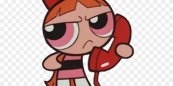 880x924 blossom #powerpuffgirls #aesthetic #grudge #sticker - Powerpuff