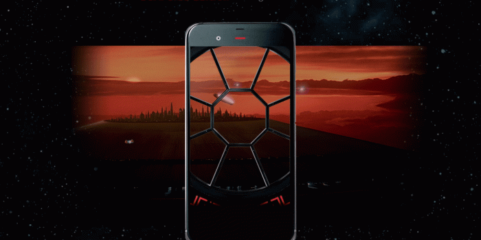 2560x1452 Sharp's extremely Star Wars-themed phone for Japan has custom live