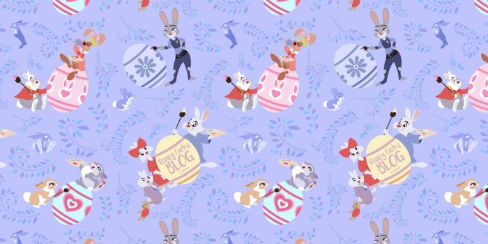 1280x720 Celebrate Easter with Our Disney Bunny-Themed Digital Wallpaper