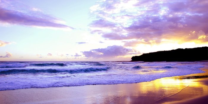 1920x1200 65+ Purple Beach HD Wallpapers - Download at WallpaperBro