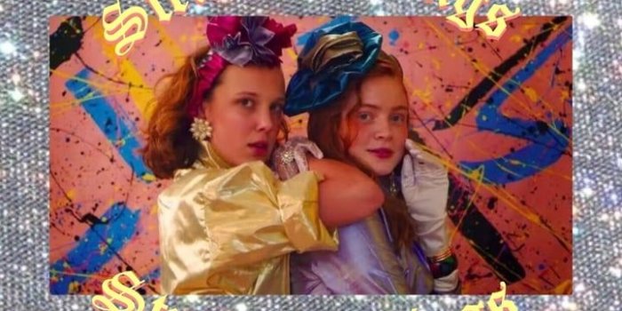 720x1280 Stranger things 3 aesthetic wallpaper (eleven and max)