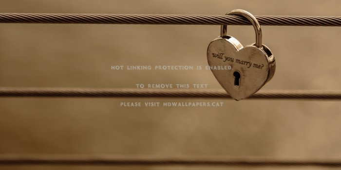 2560x1600 will you marry me? steel key heart lock