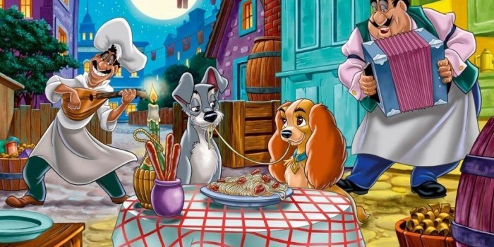 1024x768 Lady And The Tramp Wallpapers