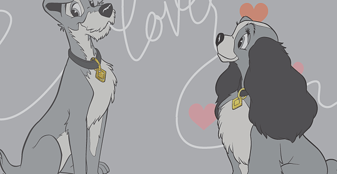 679x1272 Disney's The Lady and the Tramp:) | madis | Disney wallpaper, Disney