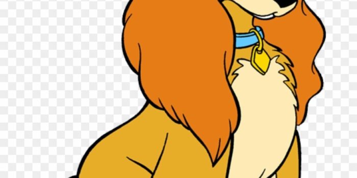 880x1074 Disney's Lady And The Tramp Images Clip Art Hd Wallpaper - Lady Dog