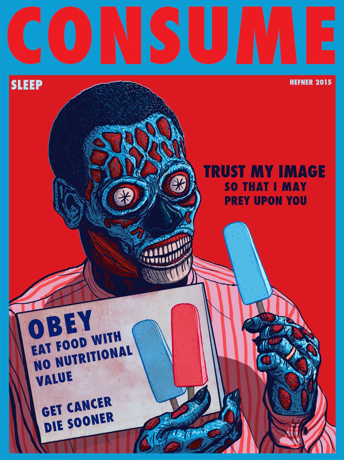 1100x1467 ArtStation - CONSUME POP CULTURE SERIES, Hal Hefner