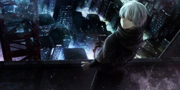 2250x1500 Angel31424 building city kaneki ken night tokyo ghoul wallpaper