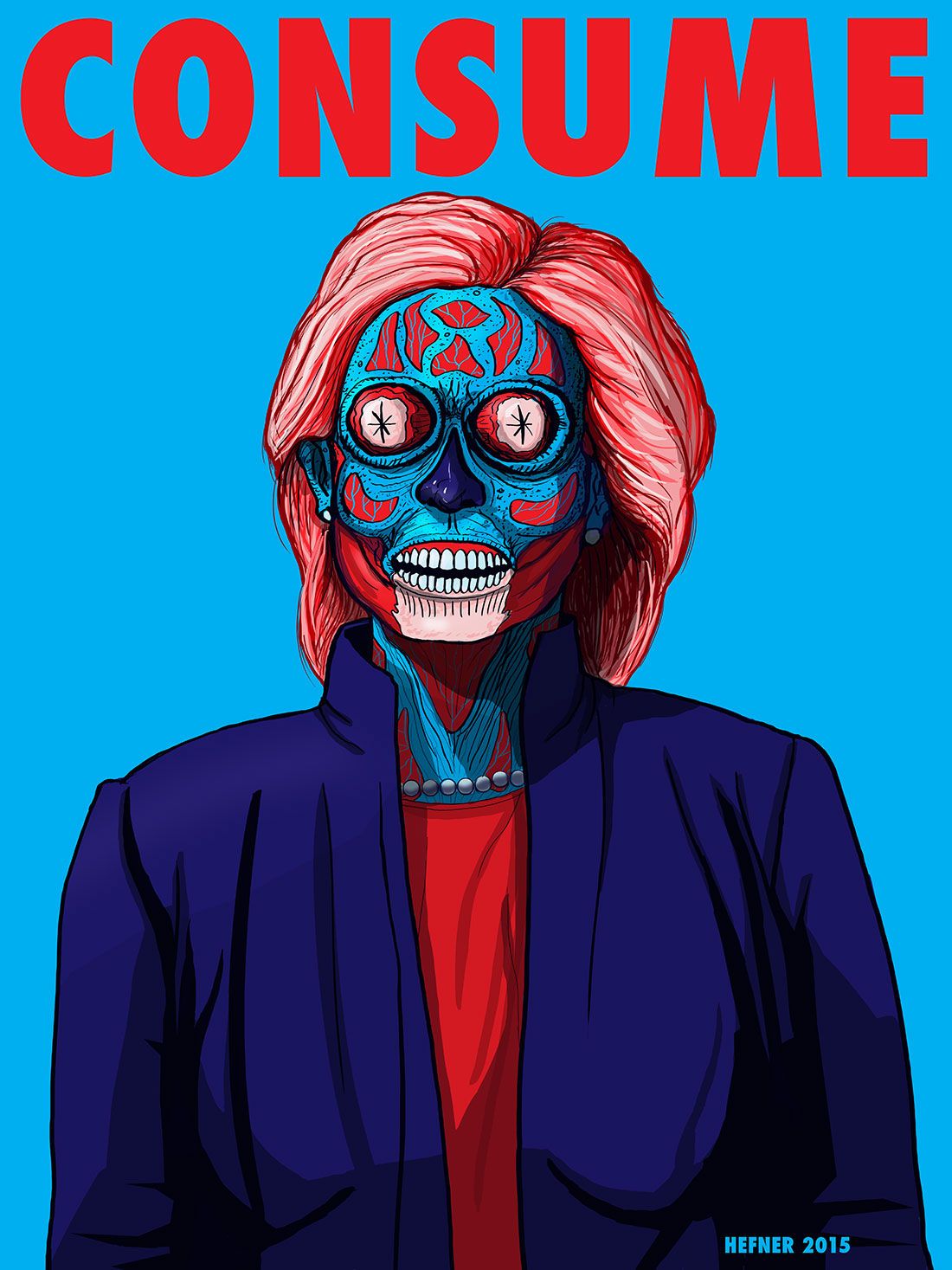 1100x1467 CONSUME: Pop Art Inspired by John Carpenter's THEY LIVE on Behance