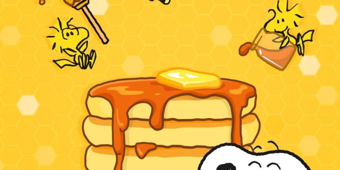 1080x1920 SNOOPY #スヌーピー（HONEY） | Good Morning& Good Night~Welcome