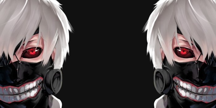 2880x1620 Ken Kaneki from Tokyo Ghoul illustration, Tokyo Ghoul, Kaneki Ken HD