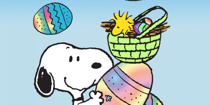 2048x2048 64+ Peanuts Easter Wallpapers on WallpaperPlay