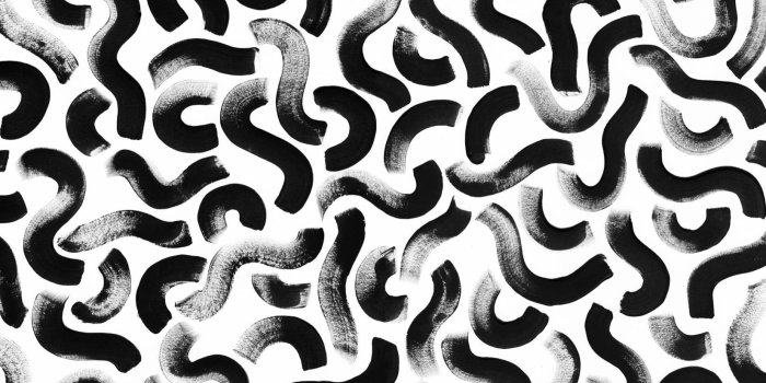 1650x1070 Black Paint Brush Strokes Abstract Wallpaper Mural