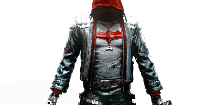 1280x853 Jason Todd Batman Arkham Knight Red Hood Costume - Black-Leather