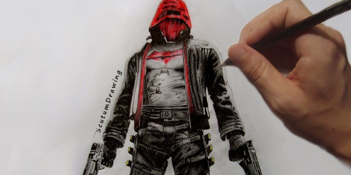 1366x768 Red Hood Drawing at GetDrawings.com | Free for personal use Red Hood