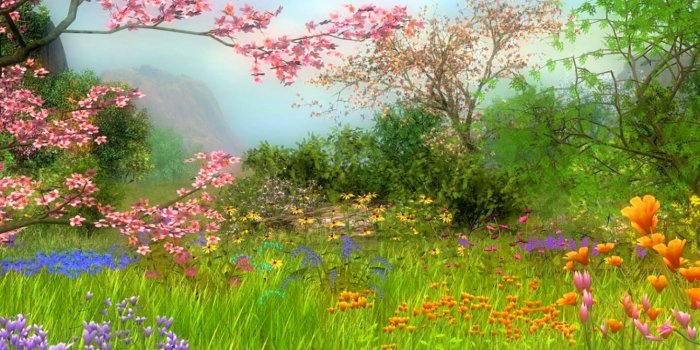 1339x855 Spring Scenic Wallpaper - Most Beautiful Spring Scenery Free