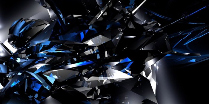 1920x1080 Blue Shards Wallpapers