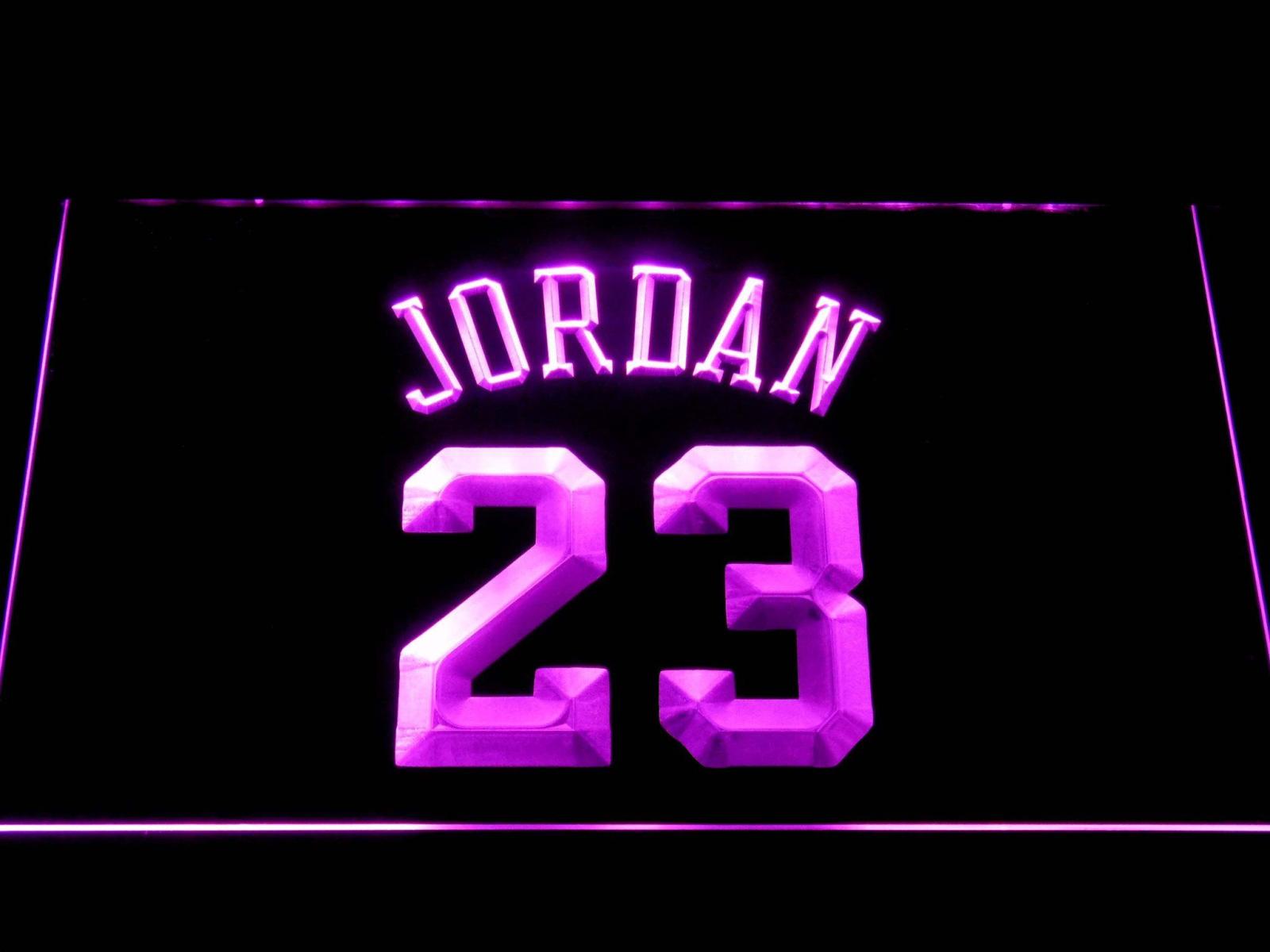 2048x1536 Chicago Bulls Jordan 23 LED Neon Sign | Basketball Icon-Michael